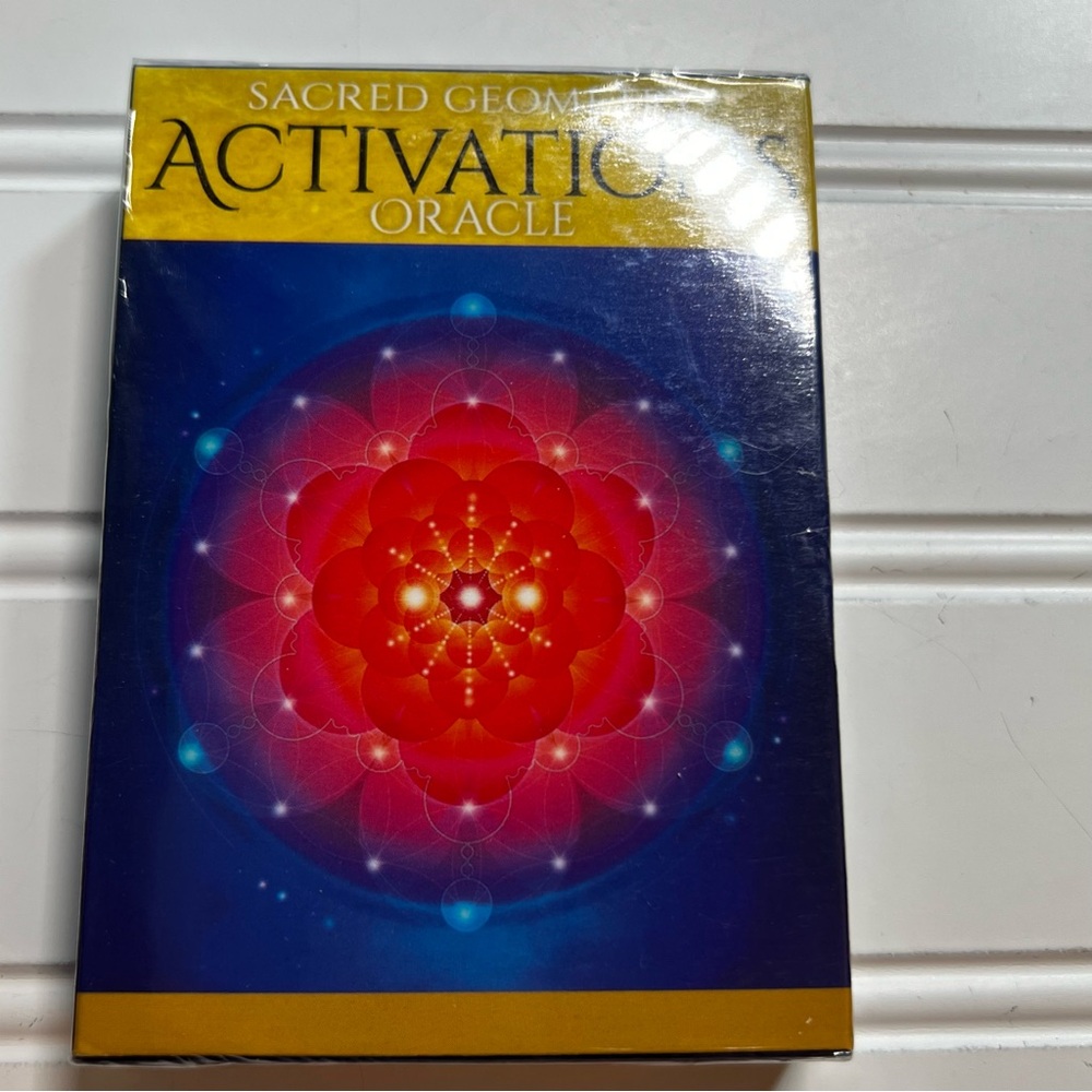 Sacred Geometry Activations Oracle Cards Deck 44 cards New Sealed